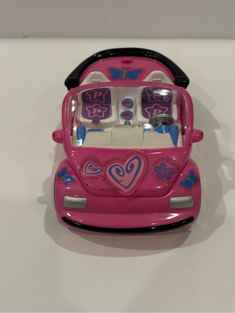 Polly Pocket Pink Car